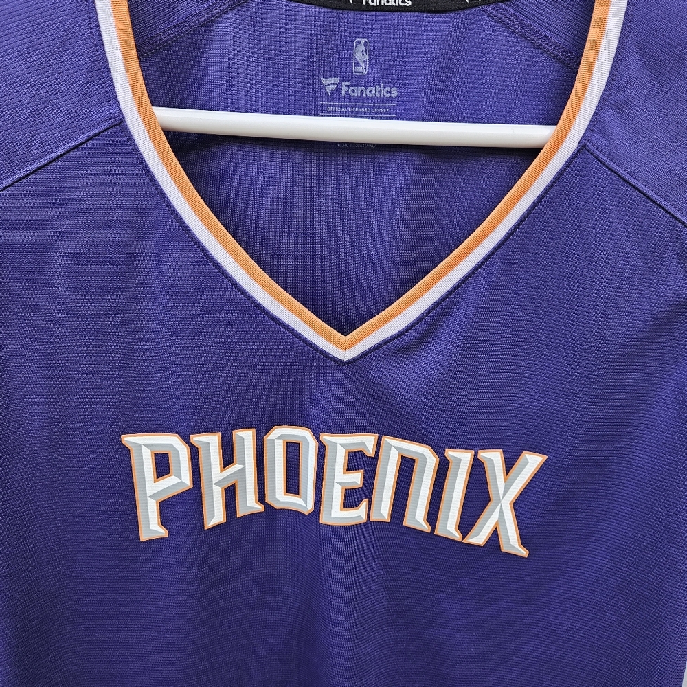 NWOT Fanatics Phoenix Suns V-Neck Shirt - Picture 4 of 7